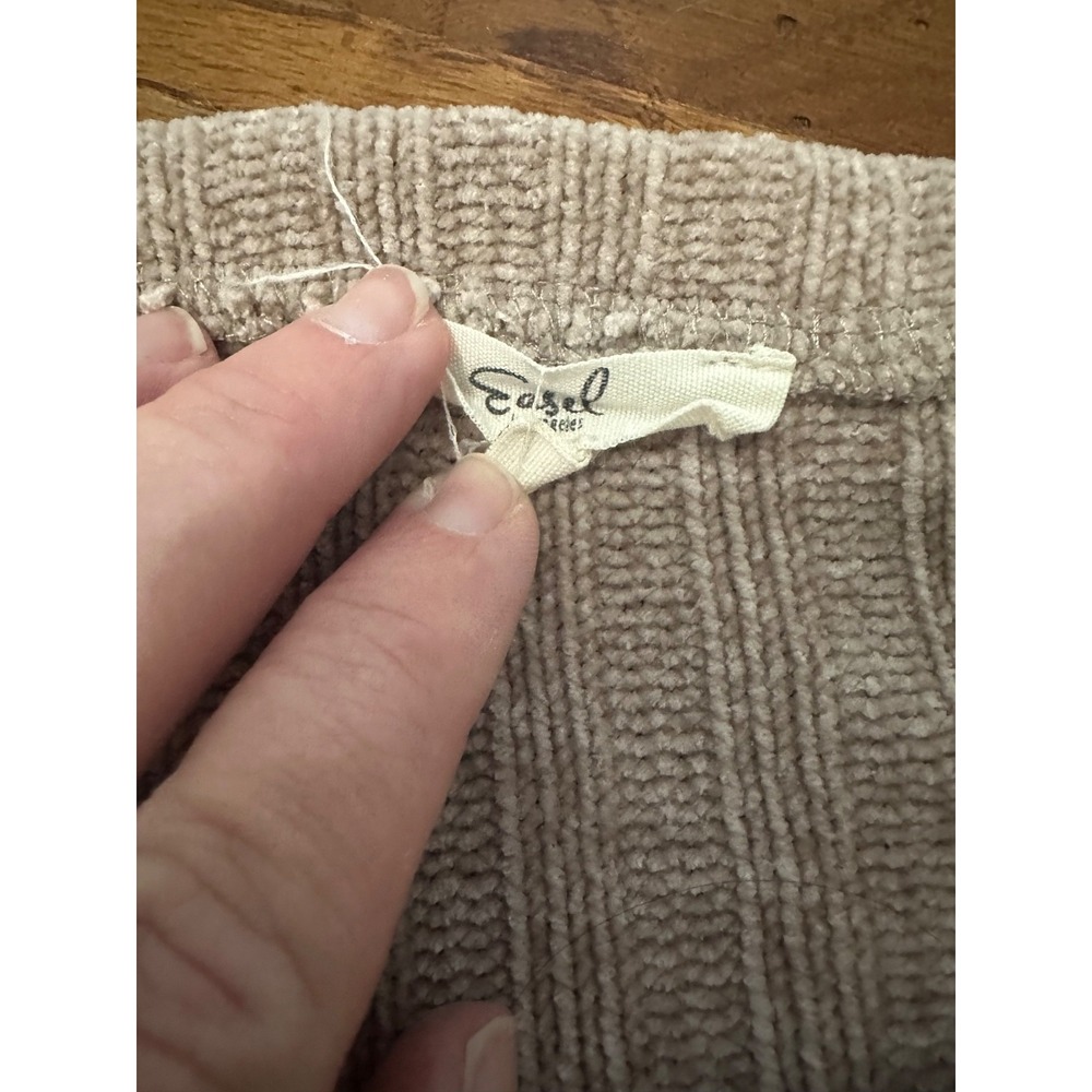 easel brownish crewneck sweater large - Picture 2 of 5